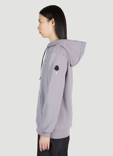 6 Moncler 1017 ALYX SM 徽标印花连帽运动衫 丁香紫 mal0251010