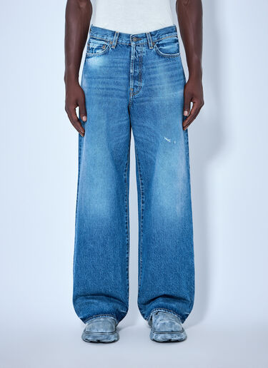 LN-CC® - Acne Studios: 1981 배기진 - 블루 Acne Studios 1981 배기진 블루 acn0165007