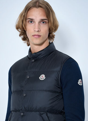 LN-CC® - Moncler: Tuquerouye Shell Down Vest - Black Moncler Tuquerouye Shell Down Vest Black mon0165022