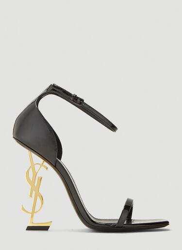 Saint Laurent Opyum Heeled Sandals Black sla0241038