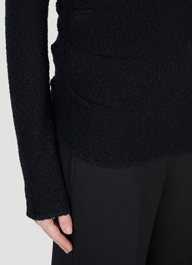 Helmut Lang High Neck Sweater Black hlm0251002