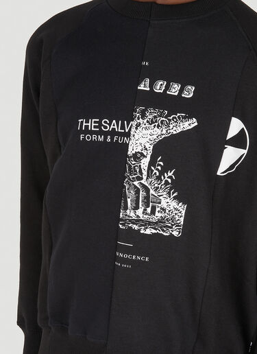 The Salvages Constructed of Different Shades Sweatshirt Black slv0148007