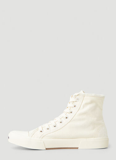 Balenciaga Paris High-Top Sneakers White bal0249006