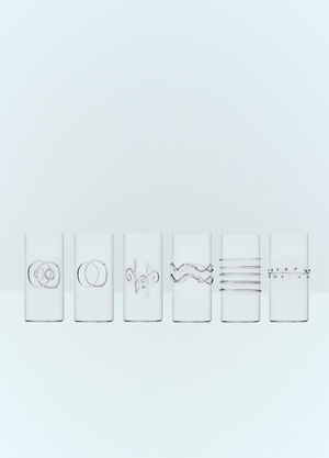 Ichendorf Milano Set Of Six Decò Tall Glasses Clear wps0691501