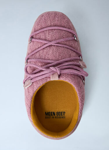Moon Boot x GUEST IN RESIDENCE EVX Knit Mules Pink mbg0364007