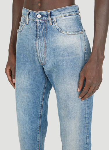 Maison Margiela Washed Jeans Light Blue mla0153011