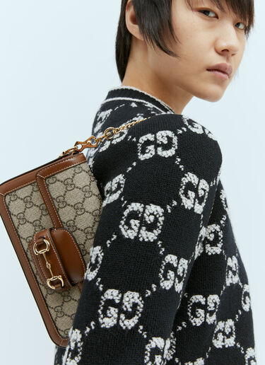 Gucci Horsebit 1955 Mini Shoulder Bag Brown guc0255202
