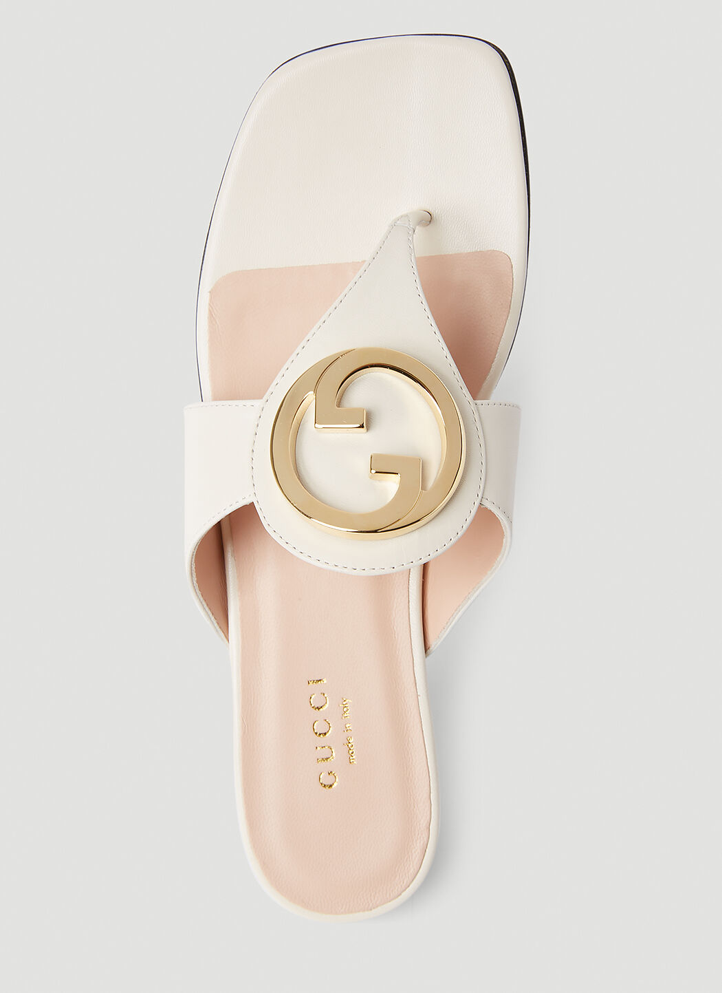 Gucci cream sandals clearance