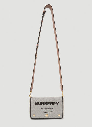 Burberry Horseferry Small Shoulder Bag Black bur0243122