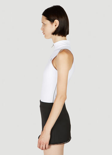 C+ Zip Bodysuit Coperni C+ Zip Bodysuit White cpn0251008