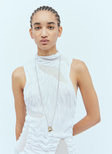 Tom Wood Robin Chain Duo Necklace Silver tmw0353023
