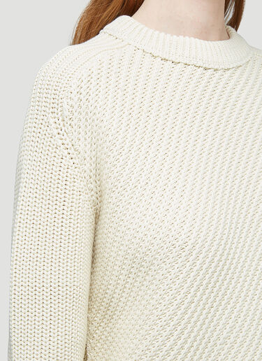 Acne Studios Crewneck Sweater Beige acn0244005