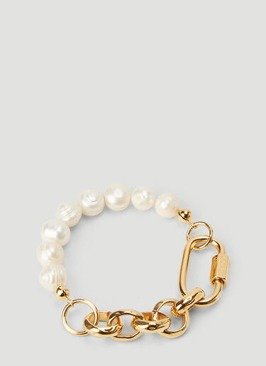 In Gold We Trust Bold Pearl Chain Bracelet Gold igw0344002