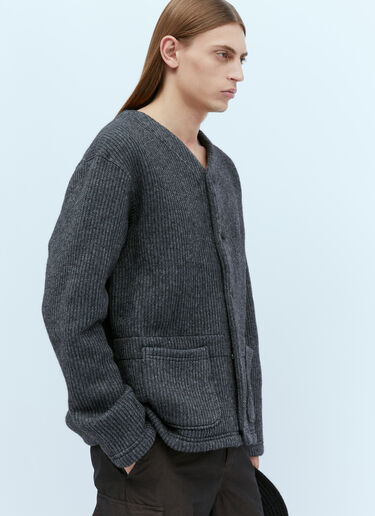 リブニットカーディガン Engineered Garments リブニットカーディガン グレー egg0154006