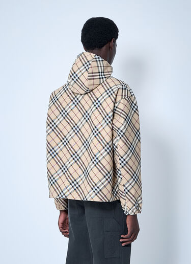 Burberry 체크 집업 후드 재킷  베이지 bur0159048