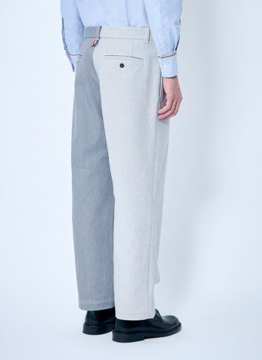 Thom Browne Constrast Tailored Pants Grey thb0158006