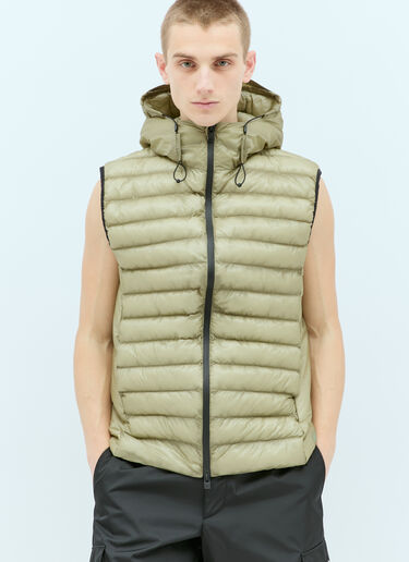 Rains Kaunas Hooded Vest Green rai0356007