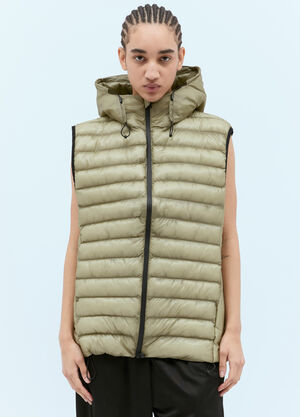 Max Mara Kaunas Hooded Vest Cream max0255026