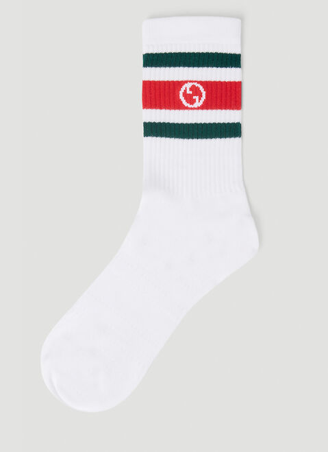 Stüssy ラウンドインターロックGソックス ピンク sts0153027