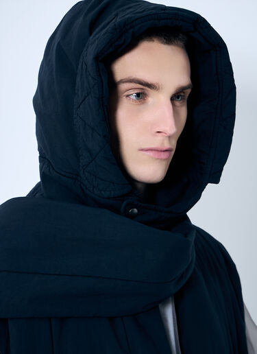 Dries Van Noten 连帽围巾  藏蓝色 dvn0160013
