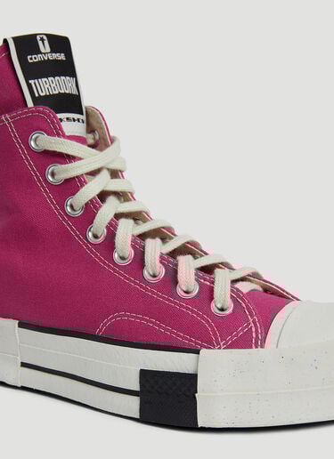 Rick Owens DRKSHDW x Converse Turbodrk 하이탑 스니커즈 핑크 dsc0352002