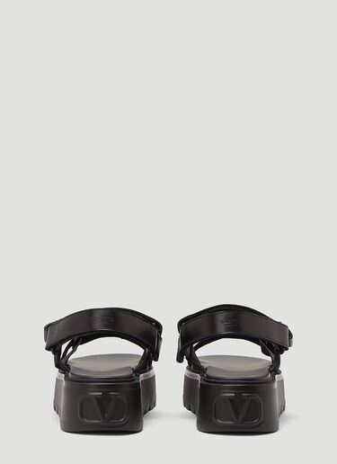 Valentino Garavani Uniqueform Sandals Black val0143028