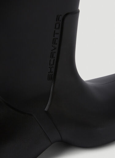 Excavator Rain Boots Balenciaga Excavator Rain Boots Black bal0149089