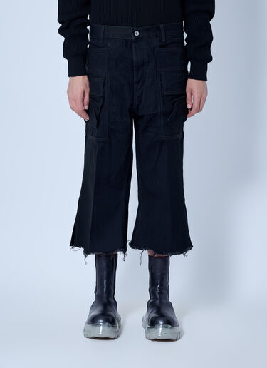 Rick Owens Cargo Bolan Cutoffs Black ric0166009