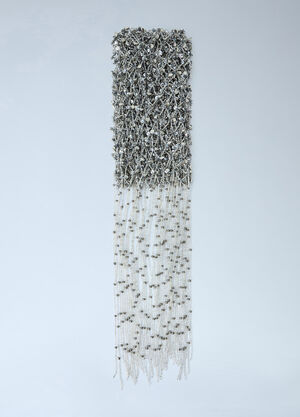 Dries Van Noten Scarf Necklace Silver dvn0264028