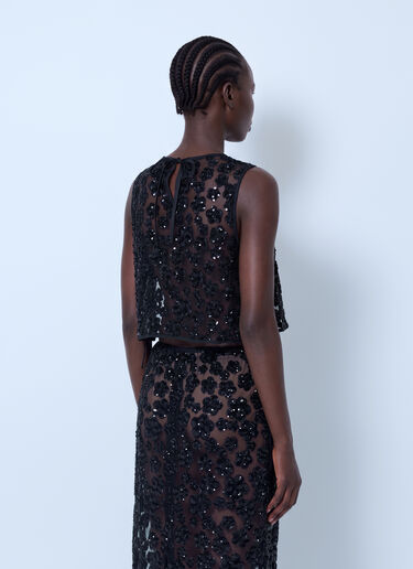 LN-CC® - Cecilie Bahnsen: Cbfeeba Top - Black Cecilie Bahnsen Cbfeeba Top Black cec0266029