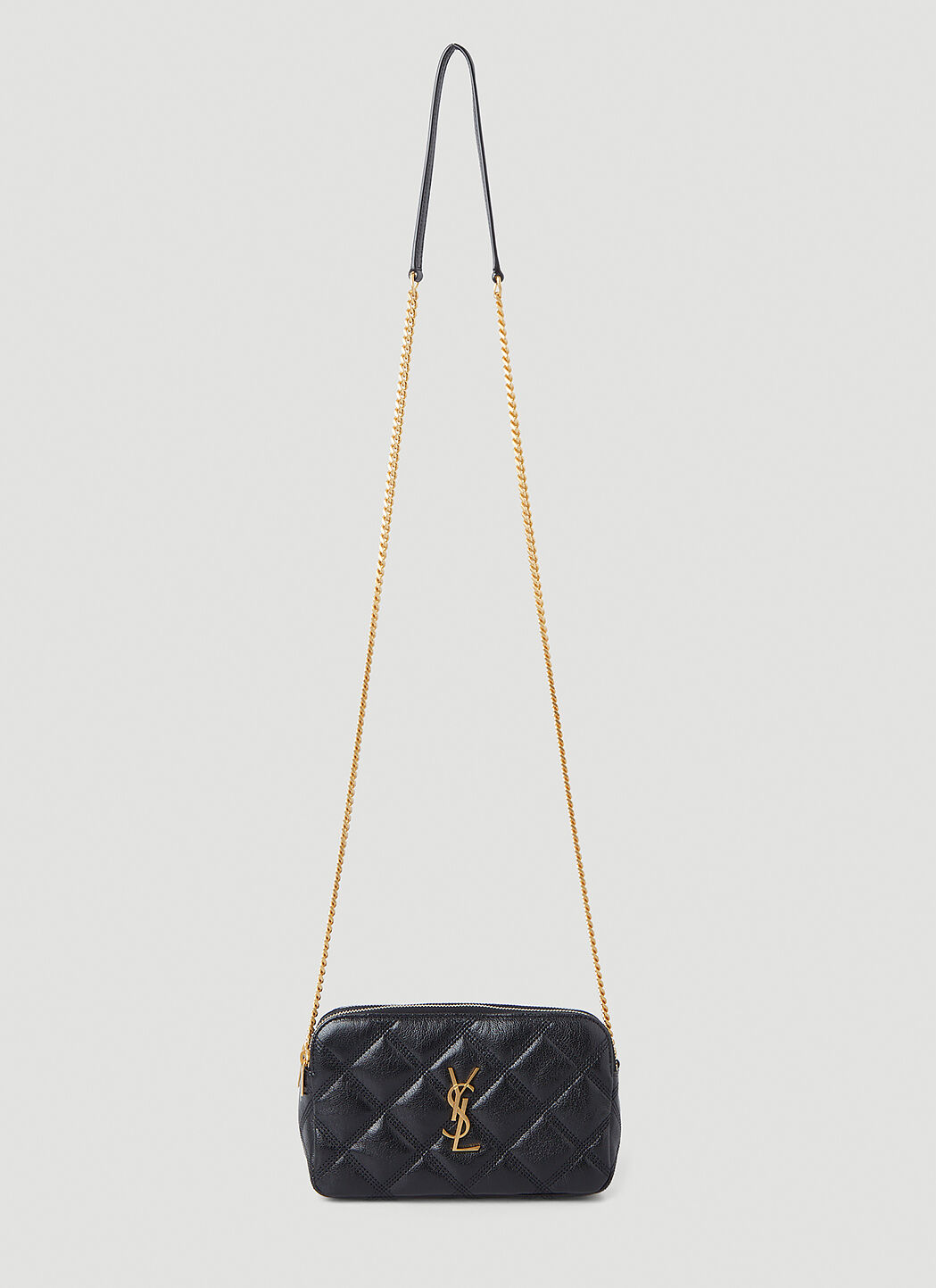 Saint Laurent Becky Mini Shoulder Bag in Black LN CC