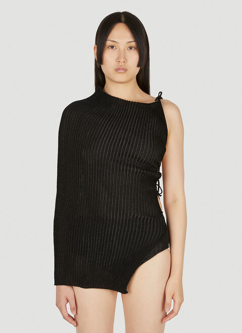 A. ROEGE HOVE Emma String Shrug Brown arh0250004