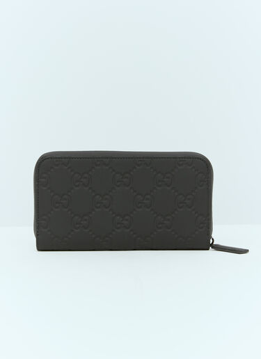 Gucci GG Rubber-Effect Wallet Black guc0155116
