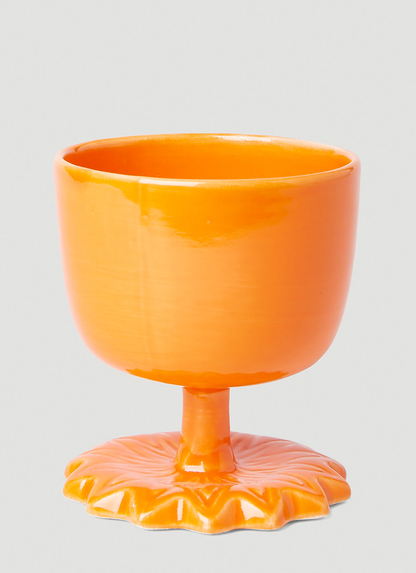 Paula Canovas Del Vas Flower Cup In Orange