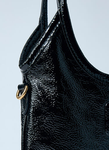 Miu Miu IVY Patent Crossbody Bag Black miu0260052