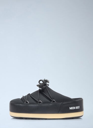 LN-CC® - Moon Boot: Evx 尼龙穆勒鞋 - 黑色 Moon Boot Evx 尼龙穆勒鞋 黑色 mnb0358003
