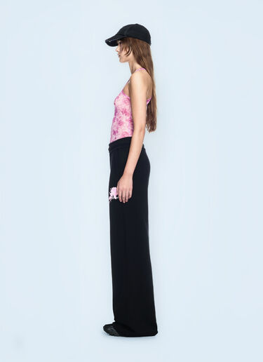 Off-White Off Stamp Roses Mesh Tank Top Pink ofw0260062