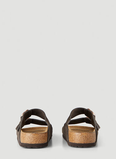 Birkenstock 애리조나 투 스트랩 샌들 브라운 brk0349001
