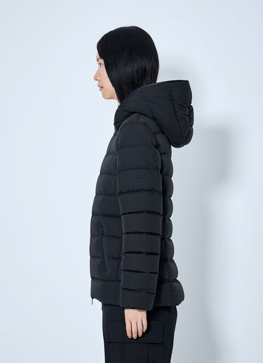 LN-CC® - Moncler: Herbe Hooded Short Down Jacket - Black Moncler Herbe Hooded Short Down Jacket Black mon0265077