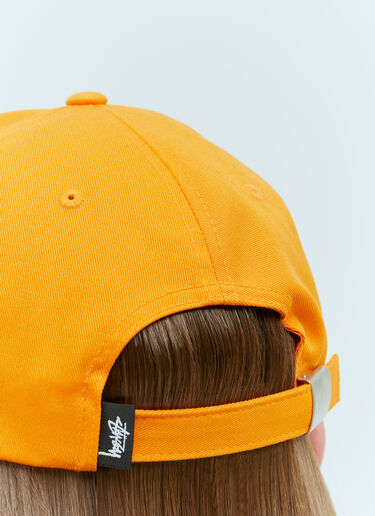 Stüssy 基本款后扣带棒球帽 橙色 sts0153017