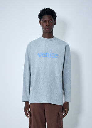ERL Venice Print T-Shirt Grey erl0162008