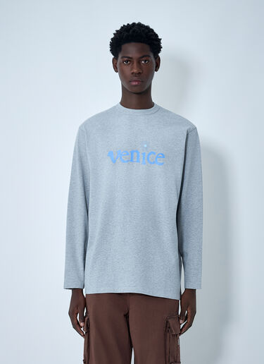 ERL Venice Print T-Shirt Grey erl0162008