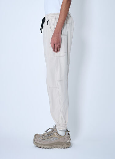 Moncler Grenoble 徽标贴饰工装裤  米色 mog0159003