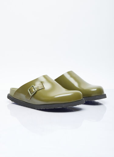 Birkenstock 1774 Niamey Mules Green brs0156003