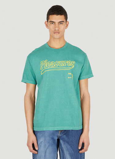 Pleasures Dub T-Shirt Green pls0146033