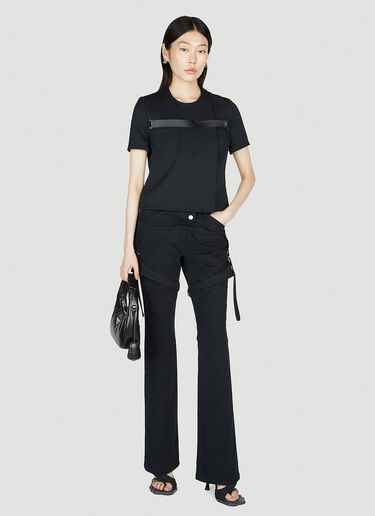 Courrèges Racer Pants Black cou0252010