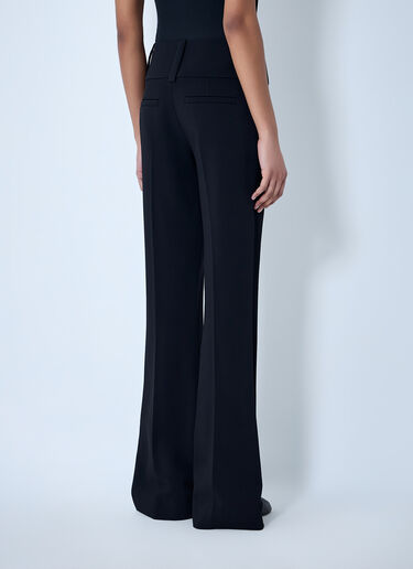 Sportmax High-Waisted Flared Trousers Black spx0264059