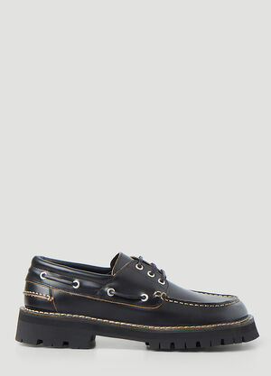 Gucci Dockyplus Boat Shoes 黑色 guc0255064