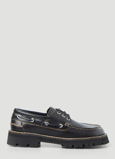Gucci Dockyplus Boat Shoes Black guc0255064
