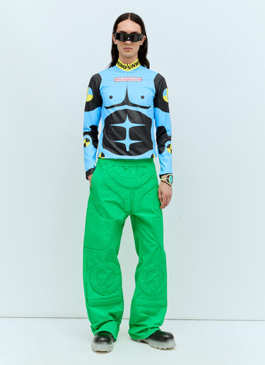 Walter Van Beirendonck Dummy Bike Top Blue wlt0156007